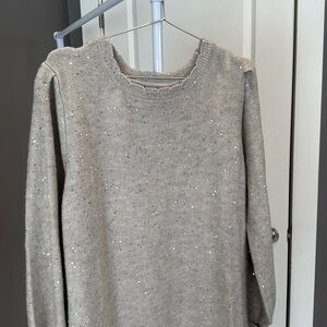 NWOT Fat Face Sparkly Sweaterdress